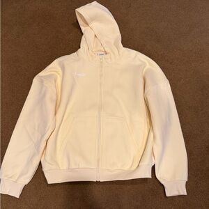 Comfrt Cloud Zip-Up Hoodie - Buttercream